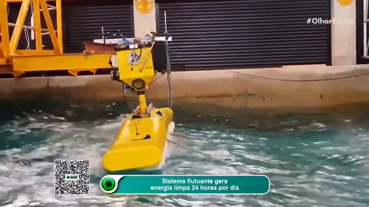 Floating system generates clean energy 24 hours a day