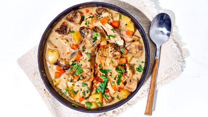 How to Make Creamy Chicken Stew