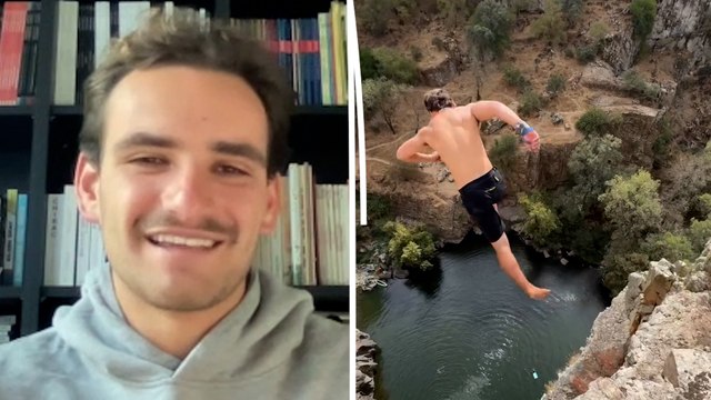 Ce Français bat le record du monde de Døds, ces « plongeons de la mort » en faux plats