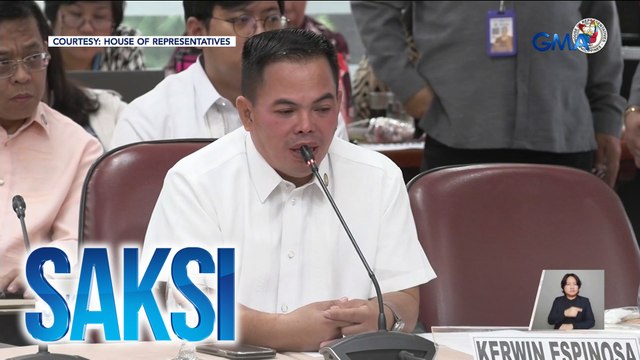 Kerwin Espinosa, itinurong si Sen. Bato Dela Rosa ang nag-utos na idawit si dating Sen. De Lima sa droga sa Bilibid; Dela Rosa, itinanggi ang paratang | Saksi