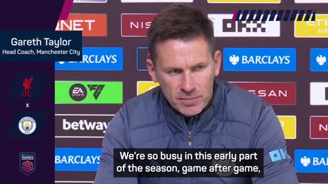 Barcelona win can ignite Manchester City, says boss Taylor