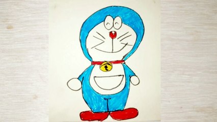 Learn How to Draw Doraemon Step-by-Step 🐱