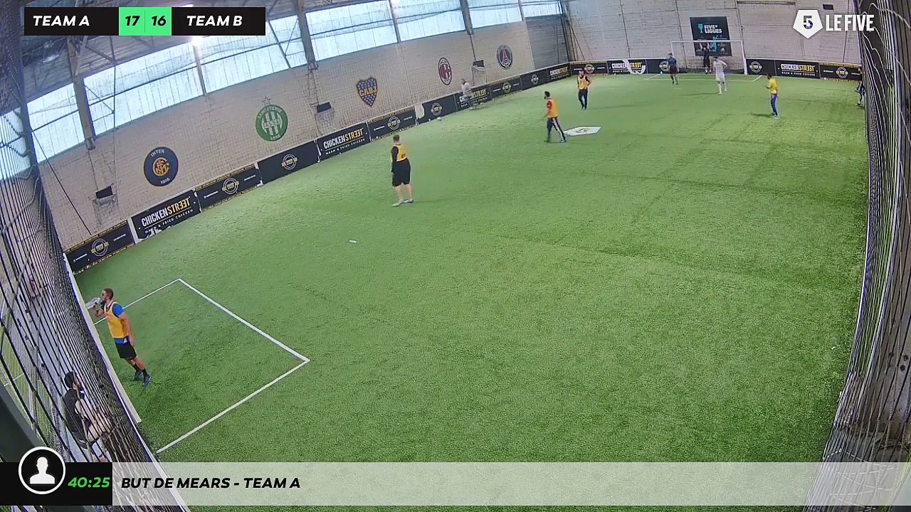 But de Mears - Team A