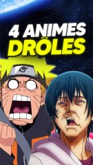 4 ANIMES drôles à regarder