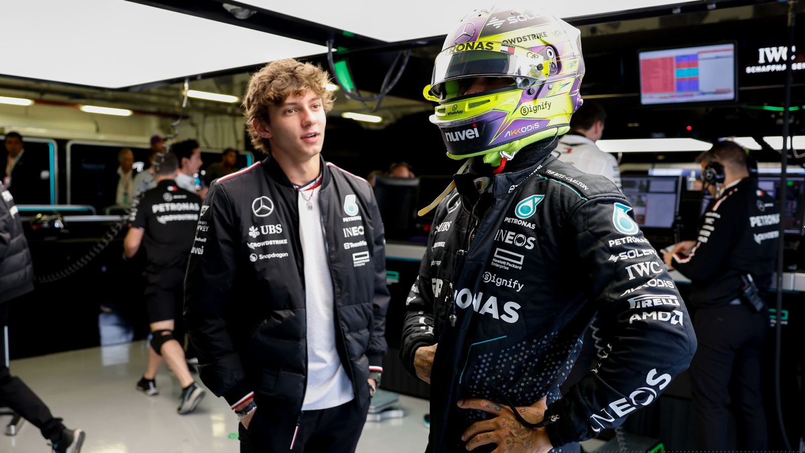 Antonelli 'enjoying' the opportunity to replace Hamilton at Mercedes