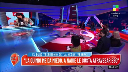 "La Negra" Vernaci confirmó que tuvo que operarse por un tumor maligno
