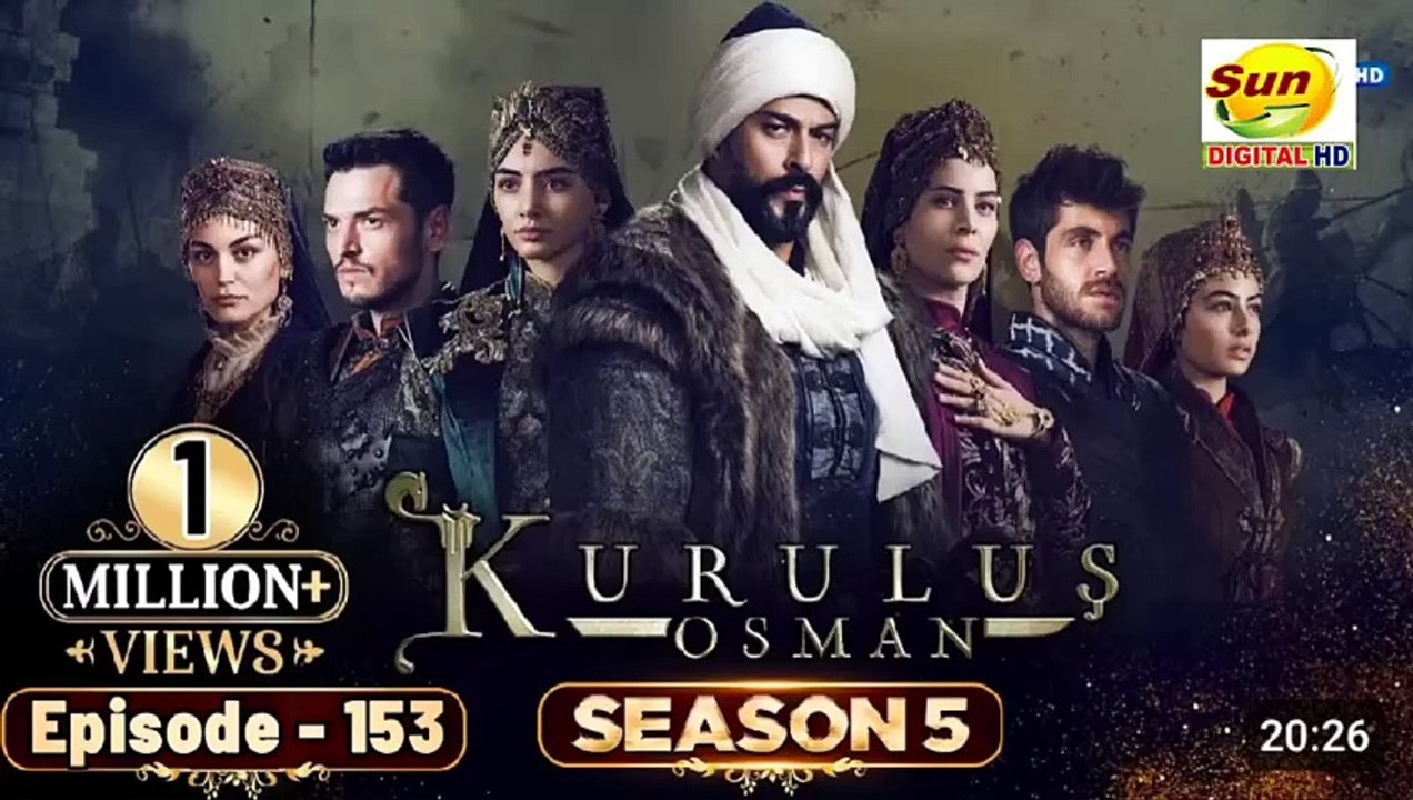 Kurulus Osman Season 05 Episode 153 - Urdu Dubbed | Sun Digital HD Channel