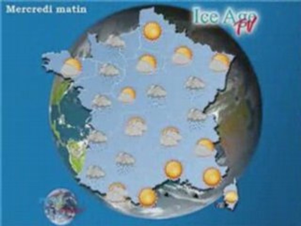 METEO DU MERCREDI 23 AVRIL 2008