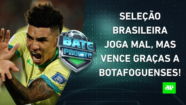 Seleção SOFRE MUITO, mas Dorival é SALVO por jogadores do Botafogo contra o Chile! | BATE-PRONTO