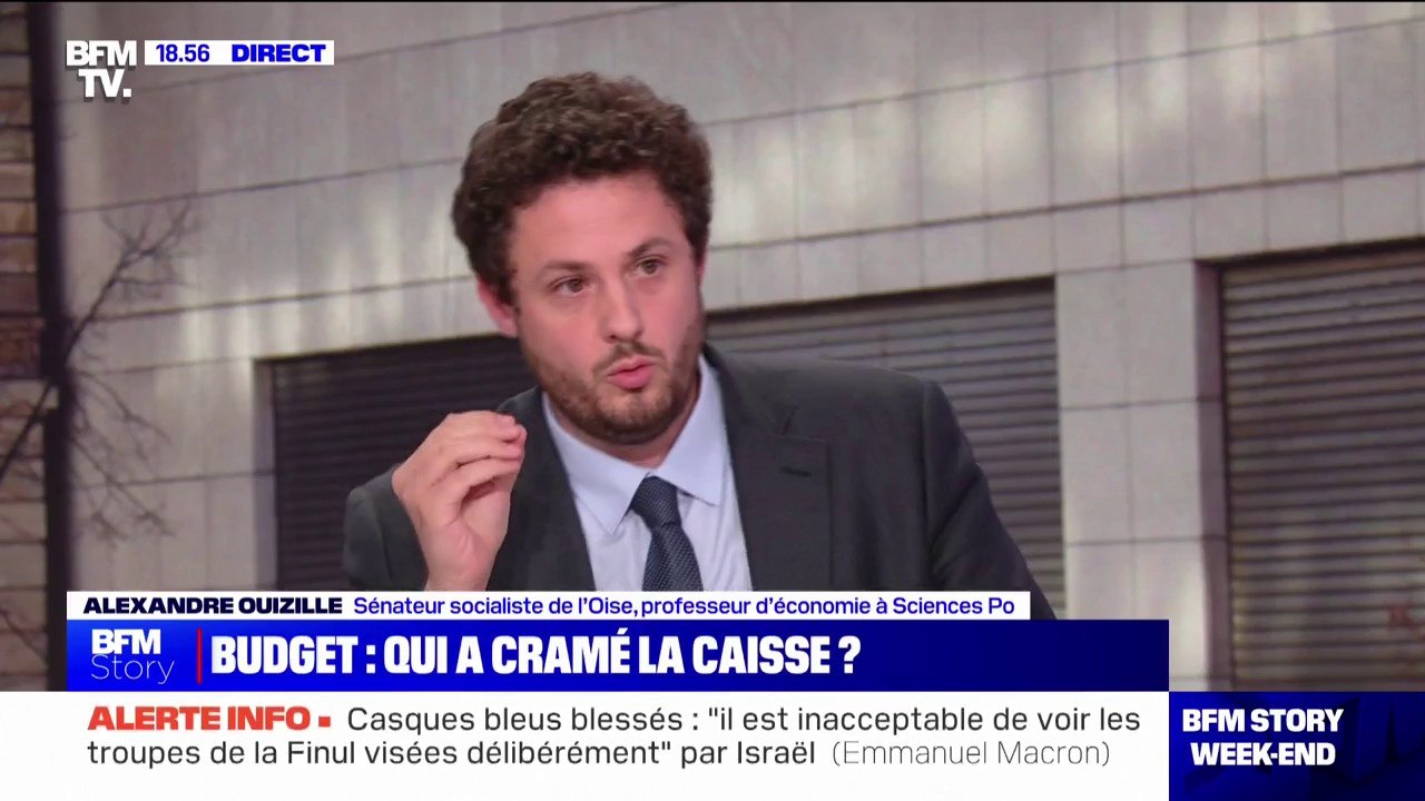 Budget: "Ces dépenses en moins vont venir casser la croissance", déclare Alexandre Ouizille, sénateur socialiste de l'Oise