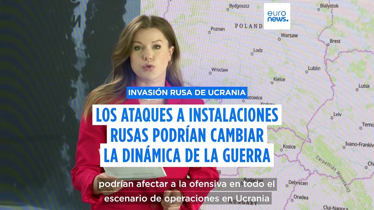 Mapas de la guerra: Los ataques de drones ucranianos a instalaciones rusas podrían cambiar la dinámica de guerra de Moscú