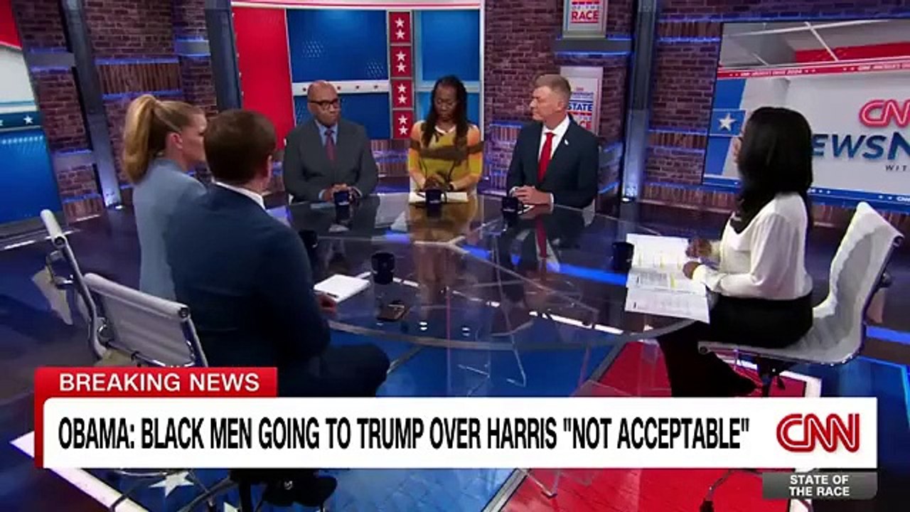 Obama: Black men supporting Trump over Harris is 'not acceptable'