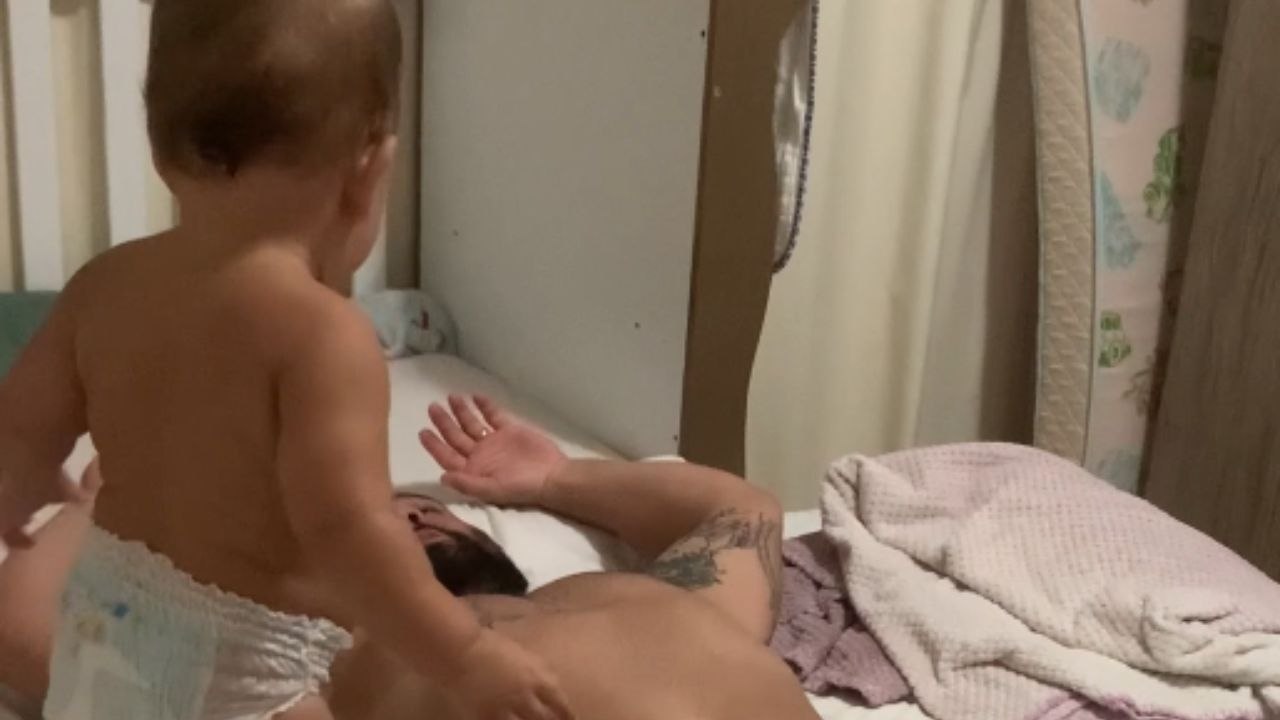 POV: You just realized that leaving your toddler alone with dad wasn't the smartest idea