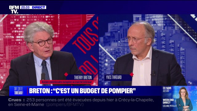 Thierry Breton, ancien commissaire européen: C'est un budget de pompiers