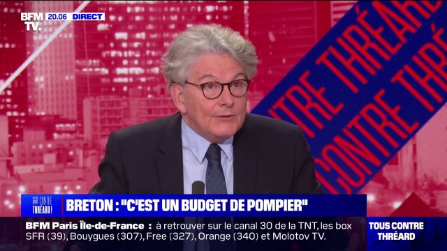 Budget 2025: Il faut revoir notre modèle social de fond en comble , déclare Thierry Breton ex-commissaire européen