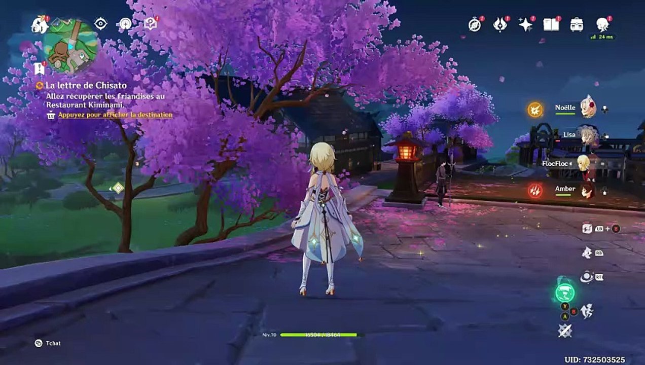Genshin Impact Laissez passer de Ritou La lettre de Chisato