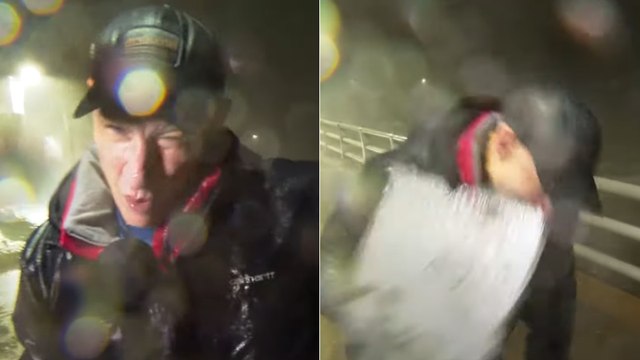 Anderson Cooper's On-Site Hurricane Milton Coverage Blows Up In His Face (Literally)