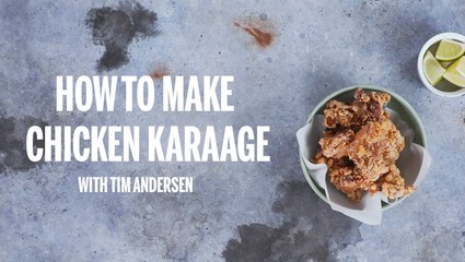 How To Make:  Karaage Japanese Fried Chicken