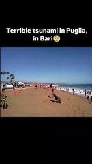 The terrible tsunami in Morocco that caused huge disasters #tsunami #mare #bari #puglia  #disastro #paura # #perte