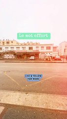 Le mot effort et le mot sacrifice ne collent pas avec le mot amour