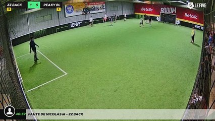 Faute de Nicolas M - ZZ BACK