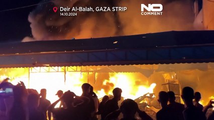 Gazze'de El Aksa Hastanesi yakınına düzenlenen hava saldırısında 3 kişi öldü, 50 kişi yaralandı
