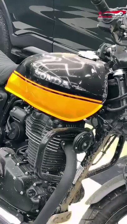 Honda CB 350 RS Bike Detailing and Wash Services by Detailing Machines