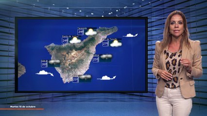 La previsión del tiempo en Canarias para el 15 de octubre de 2024, en Atlántico Televisión.