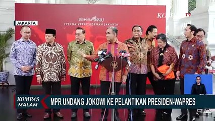 MPR Beri Undangan Pelantikan Presiden ke Prabowo, Jokowi, dan Maruf Amin