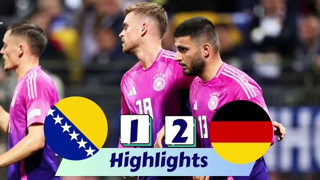 Germany vs Bosnia and Herzegovina 2-1 | Extended Highlights Full Match 2024