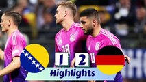 Germany vs Bosnia and Herzegovina 2-1 | Extended Highlights Full Match 2024