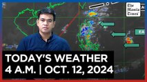 Today's Weather 4 A.M. | Oct. 12, 2024