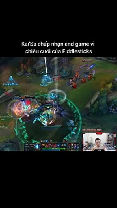 Kai’Sa chấp nhận end game vì chiêu cuối của Fiddlesticks #kaisa #fiddlesticks #lienminhhuyenthoai #leagueoflegends