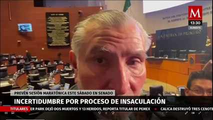 Hay incertidumbre en el Senado por proceso de insaculación para elección judicial