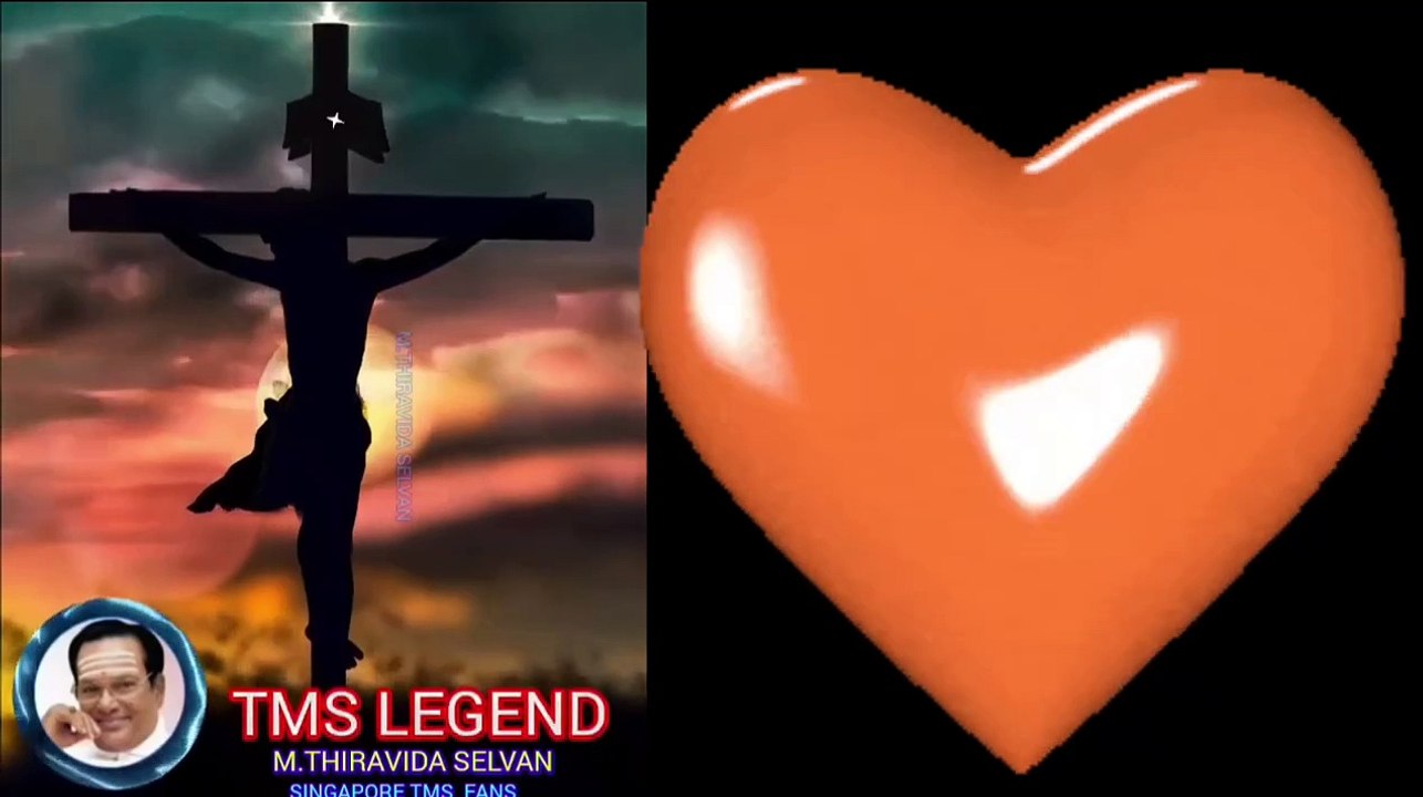 பல இந்து கடவுளுக்கு பாடிய டிஎம்எஸ் ஐயா இயேசு அப்பாவுக்கும் பாடி இருக்கிறார்  ஒரே பாடகரை  ஐயா மட்டுமே