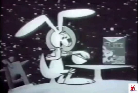 1960s Trix rabbit MISSION to the MOON Trix cereal TV commercial