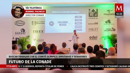 Analizaremos caso por caso, reducción de becas Conade para parar problemática: Rommel Pacheco