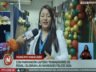 Zulia | Clase obrera de PDVAL da inicio a la temporada navideña