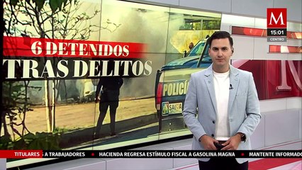 Detienen a 6 presuntos criminales en San Luis Río Colorado, Sonora