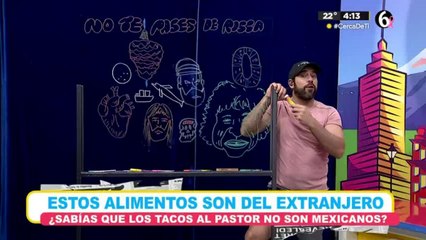 Estos alimentos son del extranjero