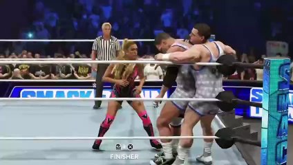 Maxxine Dupri has been training hard! Took out the Creed Brothers,