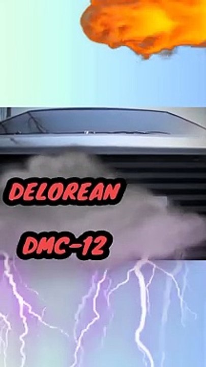 DeLorean DMC12 Back to the Future Time Machine car