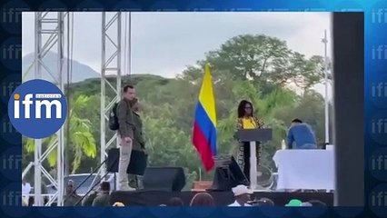 Vicepresidente Francia Marquez le habló a 80 personas y a cientos de silla vacías