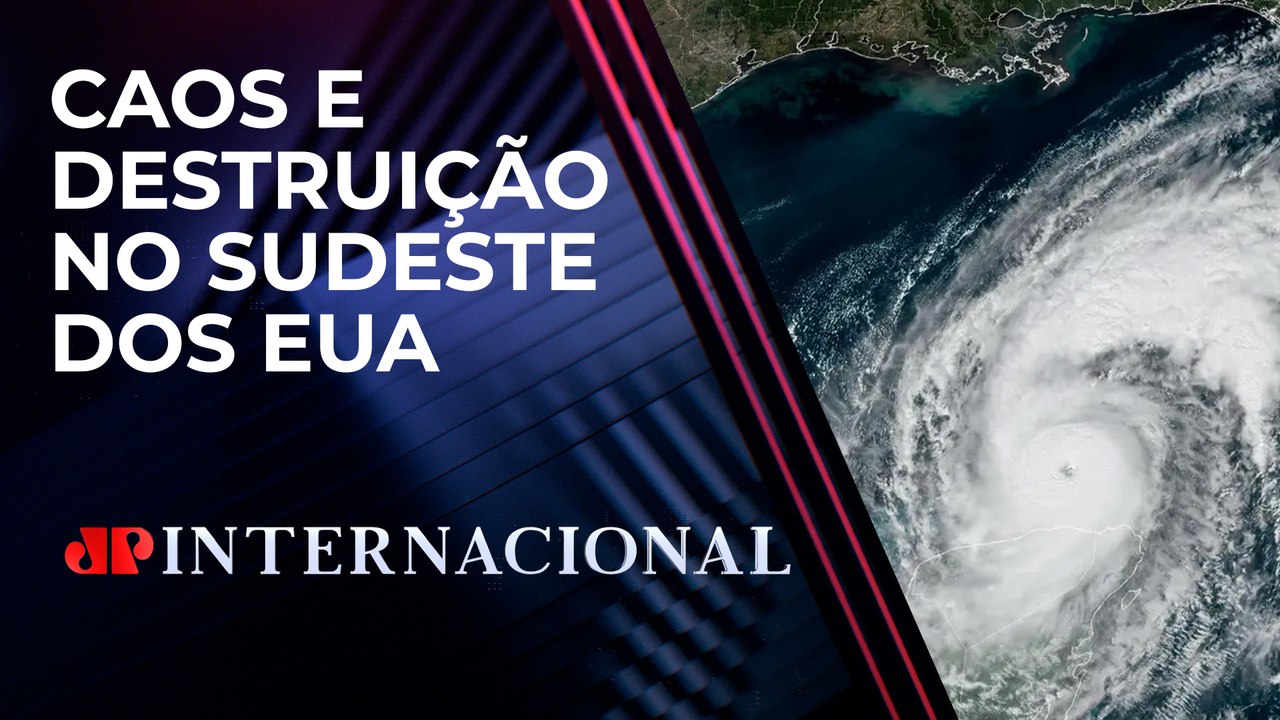 Furacão Milton causa inundações e tornados na Flórida | JP INTERNACIONAL