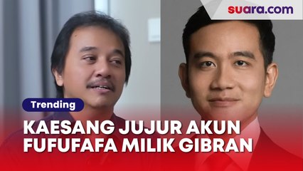 Video herunterladen: Istana Panik usai Kaesang Akui Akun Fufufafa Punya Gibran, Roy Suryo: Dia Orangnya Ceplas-ceplos