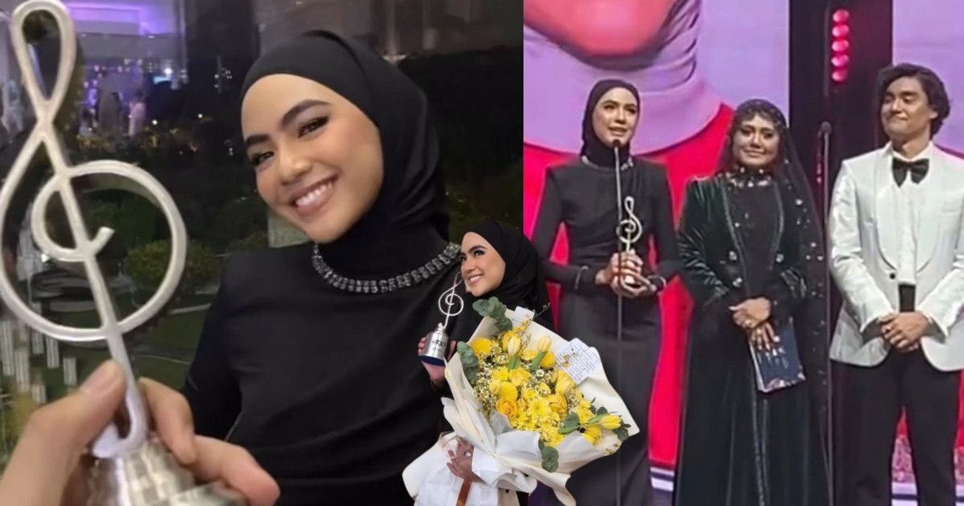 Cantik & Popular, Erysha Emyra Diiktiraf Artis Baharu Paling Popular 2024