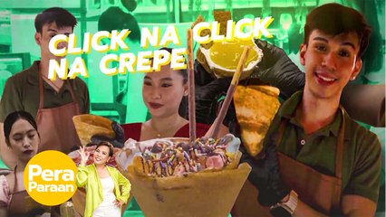 Crepe na ice cream o ice cream na crepe?! | Pera Paraan
