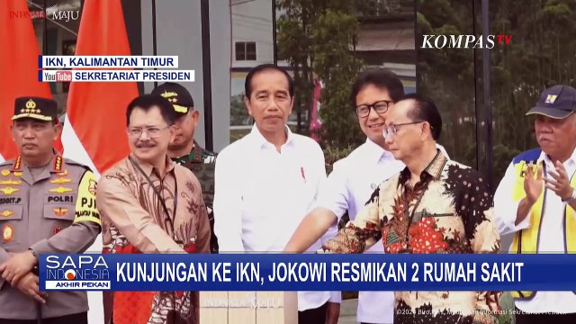 Pesawat Kepresidenan Mendarat Perdana di Ibu Kota Nusantara, Jokowi Resmikan Berbagai Fasilitas