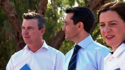 QLD Opposition leader announces new water projects ahead of election