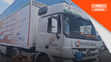 90 lagi kontena akan melalui Jordan ke Utara Gaza - Sani Araby
